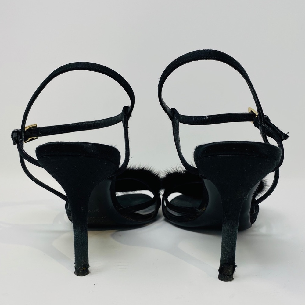 VALENTINO**Evening shoes w/Mink**EU 36.5 $1395 - Picture 4 of 8